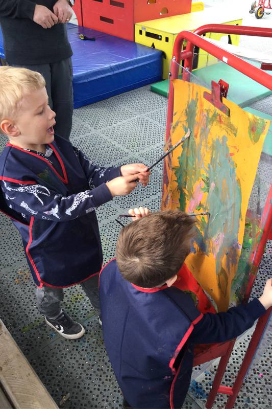 Childcare Children Painting