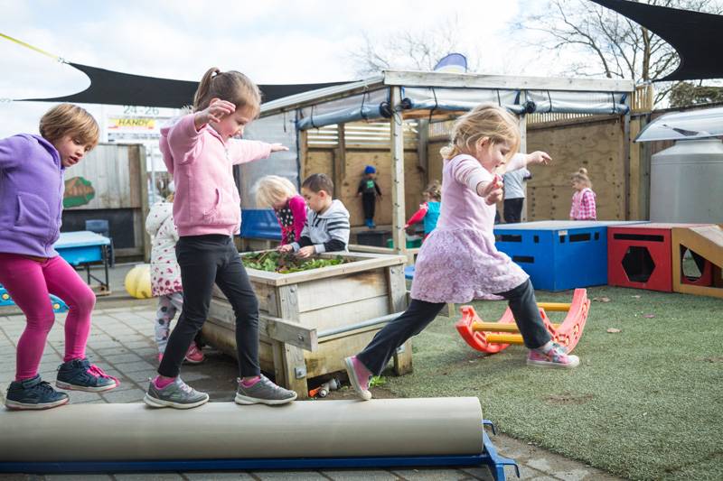 Upper Hutt Preschool Children Outside